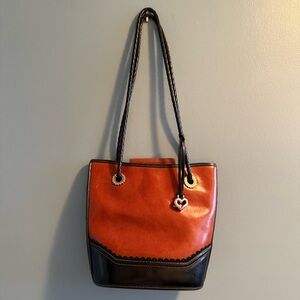 Brighton Vintage Caroline Leather Bucket Shoulder Bag